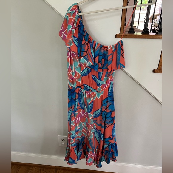 Parker Dresses & Skirts - Parker Floral One-Shoulder Dress - perfect for the races.